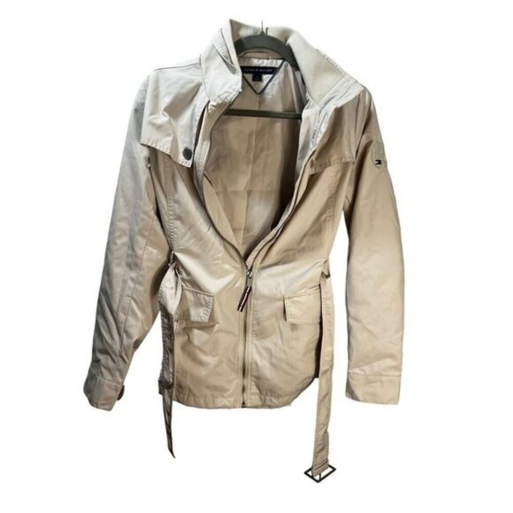 Tommy Hilfiger Women`s‎ Safari Hailey Water Resistant Jacket Coat Medium